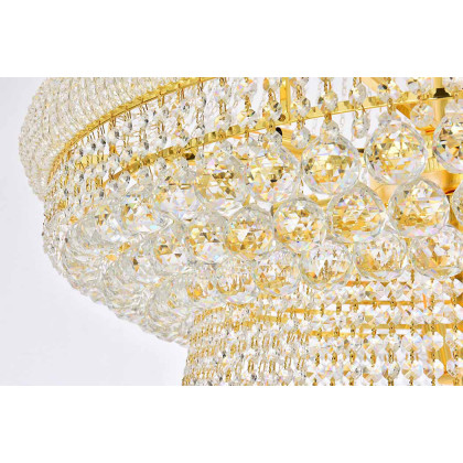 Elegant Chandelier - Gold, L 54" (V1800G54G-RC)