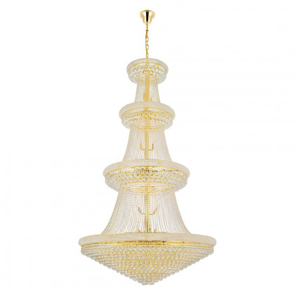 Elegant Chandelier - Gold, L 54" (V1800G54G-RC)