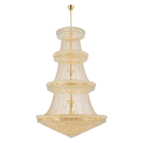 Elegant Chandelier - Gold, L 62" (V1800G62G-RC)