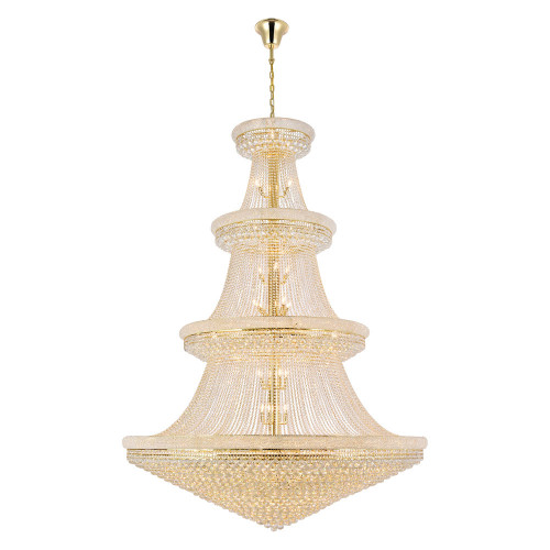 Elegant Chandelier - Gold, L 72" (V1800G72G-RC)
