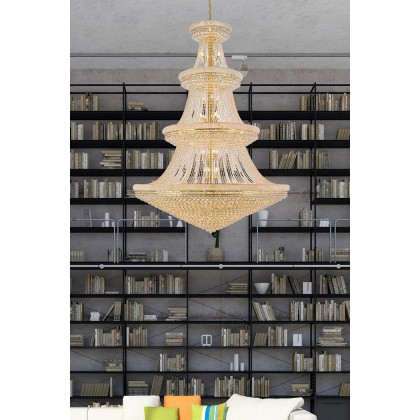 Elegant Chandelier - Gold, L 72" (V1800G72G-RC)