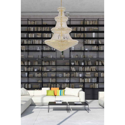 Elegant Chandelier - Gold, L 72" (V1800G72G-RC)