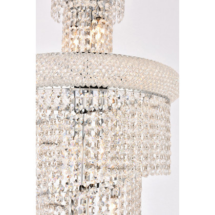 Elegant Pendant Light - Chrome/RC, L 16" (V1800SR16C-RC)