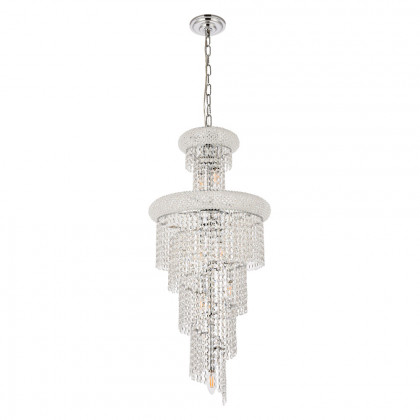 Elegant Pendant Light - Chrome/RC, L 16" (V1800SR16C-RC)