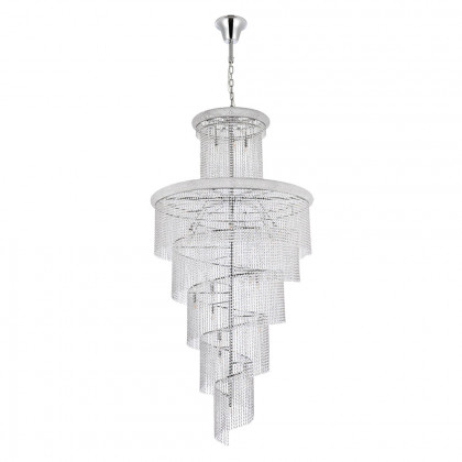 Elegant Pendant Light - Chrome/EC, L 48" (V1800SR48C-EC)