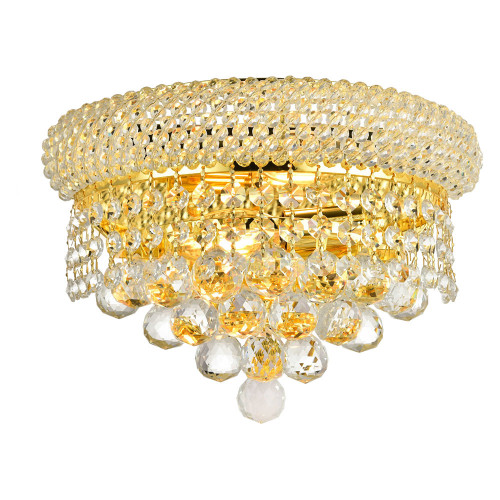 Elegant Wall Sconce - Gold, H 6" (V1800W12G-RC)