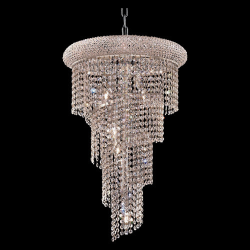 Elegant Pendant Light - Chrome/RC, L 16" (V1801SR16C-RC)