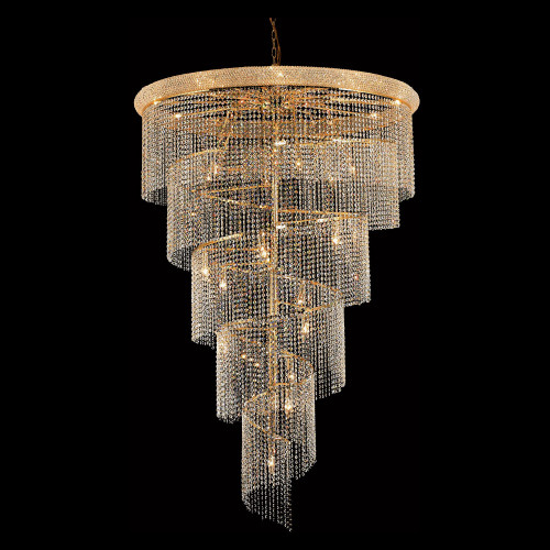Elegant Pendant Light - Gold, L 48" (V1801SR48G-RC)