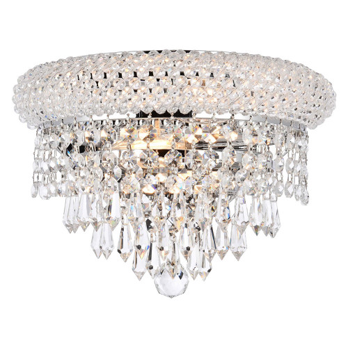 Elegant Wall Sconce - Chrome, H 6" (V1802W12C-RC)