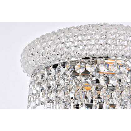 Elegant Wall Sconce - Chrome, H 6" (V1802W12C-RC)