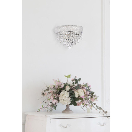 Elegant Wall Sconce - Chrome, H 6" (V1802W12C-RC)