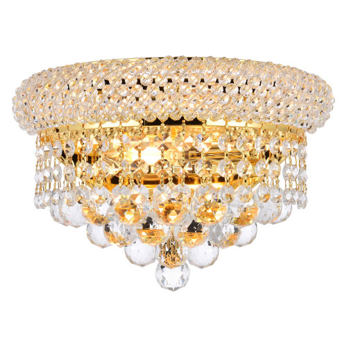Elegant Wall Sconce - Gold, H 6" (V1802W12G-RC)