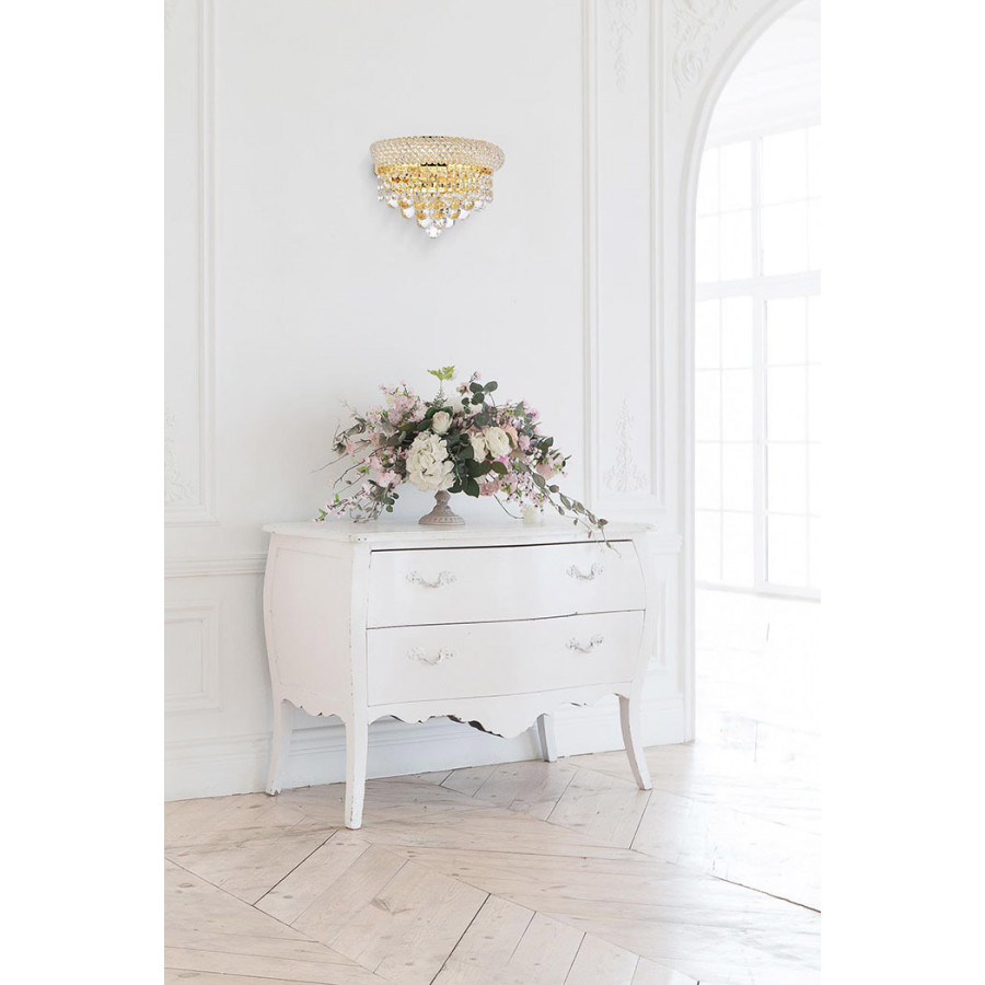 Elegant Wall Sconce - Gold, H 6" (V1802W12G-RC)