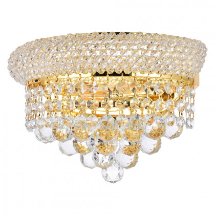 Elegant Wall Sconce - Gold, H 6" (V1802W12G-RC)