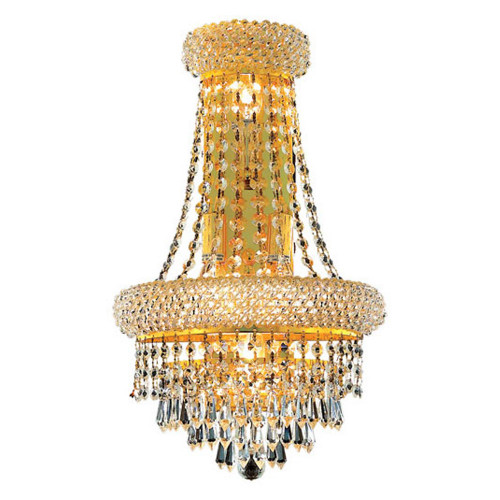 Elegant Wall Sconce - Gold, H 18" (V1802W12SG-RC)