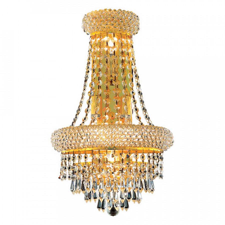 Elegant Wall Sconce - Gold, H 18" (V1802W12SG-RC)