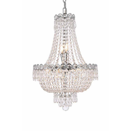 Elegant Pendant Light - Chrome, L 16" (V1900D16C-RC)