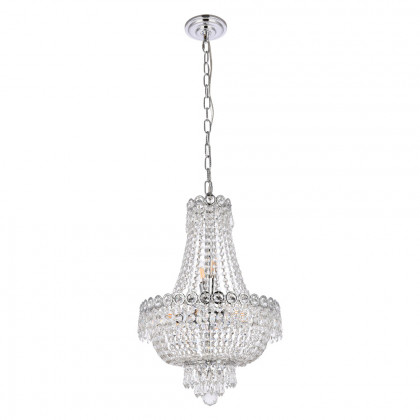 Elegant Pendant Light - Chrome, L 16" (V1900D16C-RC)