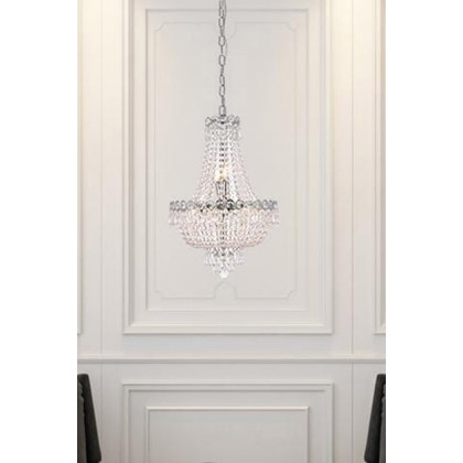 Elegant Pendant Light - Chrome, L 16" (V1900D16C-RC)