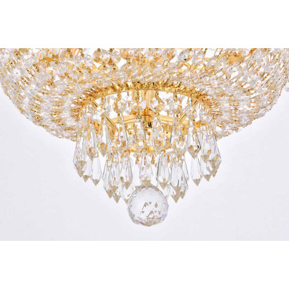 Elegant Pendant Light - Gold, L 16" (V1900D16G-RC)