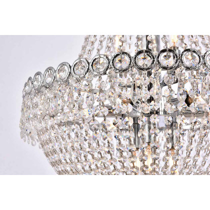 Elegant Pendant Light - Chrome, L 20" (V1900D20C-RC)