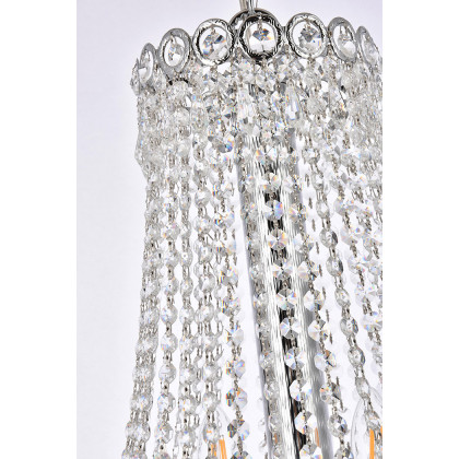 Elegant Pendant Light - Chrome, L 20" (V1900D20C-RC)