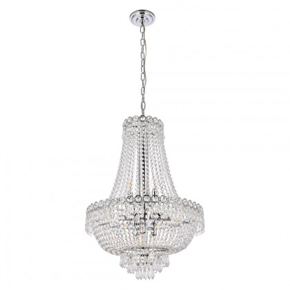 Elegant Pendant Light - Chrome, L 20" (V1900D20C-RC)