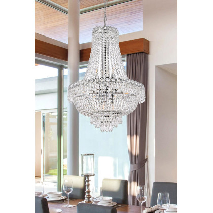 Elegant Pendant Light - Chrome, L 20" (V1900D20C-RC)