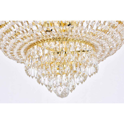 Elegant Pendant Light - Gold, L 20" (V1900D20G-RC)