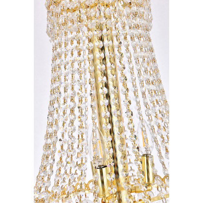 Elegant Pendant Light - Gold, L 20" (V1900D20G-RC)