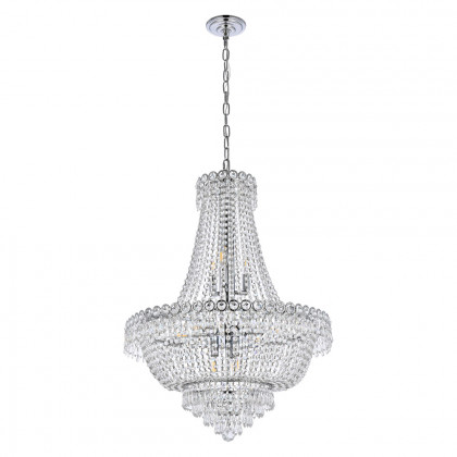 Elegant Pendant Light - Chrome, L 24" (V1900D24C-RC)