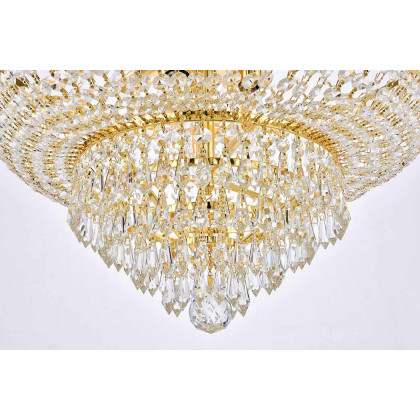 Elegant Pendant Light - Gold, L 24" (V1900D24G-RC)