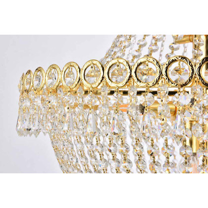 Elegant Pendant Light - Gold, L 24" (V1900D24G-RC)
