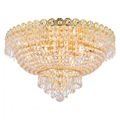 Elegant Flush Mount Light - Gold, L 20" (V1900F20G-RC)