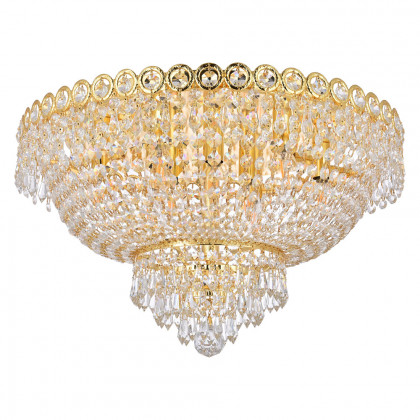 Elegant Flush Mount Light - Gold, L 20" (V1900F20G-RC)