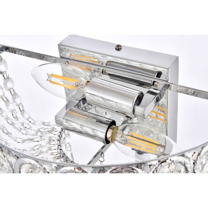 Elegant Wall Sconce - Chrome (V1900W12C-RC)