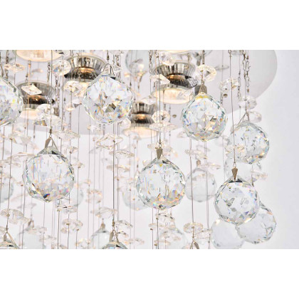 Elegant Pendant Light - Chrome, L 16" (V2006D16C-RC)
