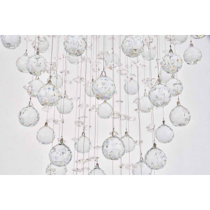 Elegant Pendant Light - Chrome, L 18" (V2006D18C-RC)