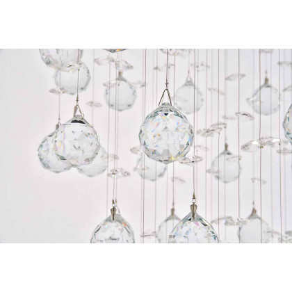Elegant Pendant Light - Chrome, L 18" (V2006D18C-RC)