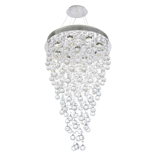 Elegant Pendant Light - Chrome, L 24" (V2006D24C-RC)
