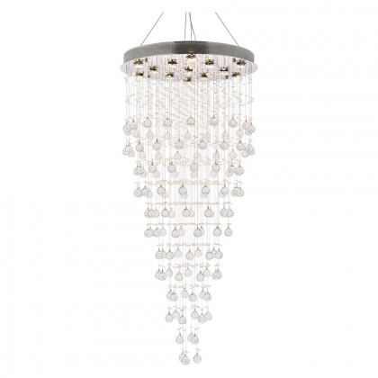 Elegant Chandelier - Chrome, L 28" (V2006G28C-RC)