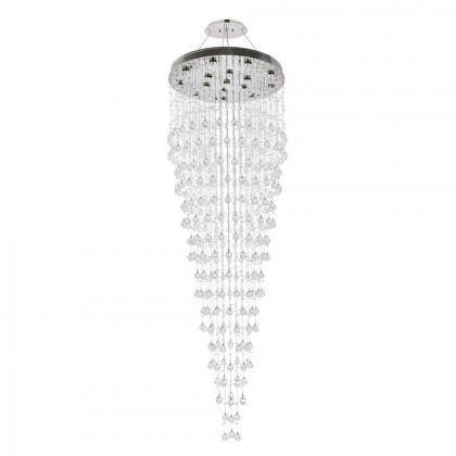 Elegant Chandelier - Chrome, L 32" (V2006G32C-RC)