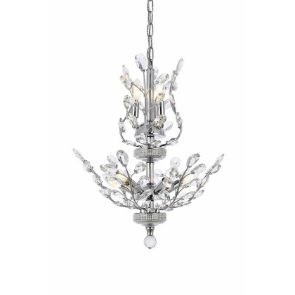Elegant Chandelier - Chrome, L 21" (V2011D21C-RC)
