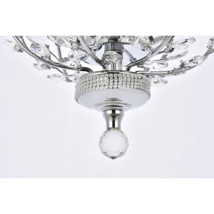 Elegant Chandelier - Chrome, L 21" (V2011D21C-RC)