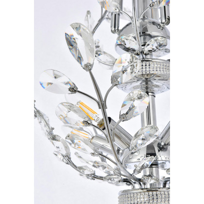 Elegant Chandelier - Chrome, L 21" (V2011D21C-RC)