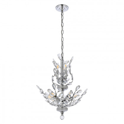 Elegant Chandelier - Chrome, L 21" (V2011D21C-RC)
