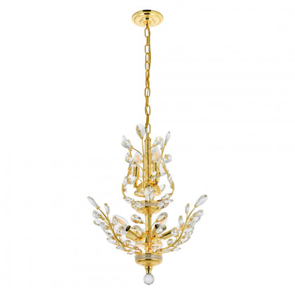 Elegant Chandelier - Gold, L 21" (V2011D21G-RC)