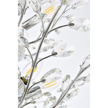 Elegant Chandelier - Chrome, L 27" (V2011D27C-RC)