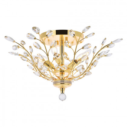 Elegant Flush Mount Light - Gold, L 27" (V2011F27G-RC)