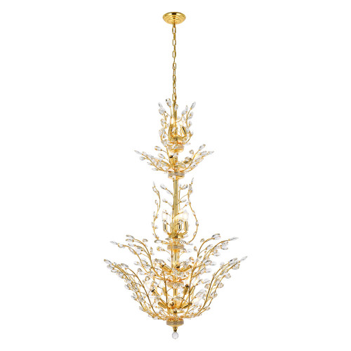 Elegant Chandelier - Gold, L 54" (V2011G54G-RC)